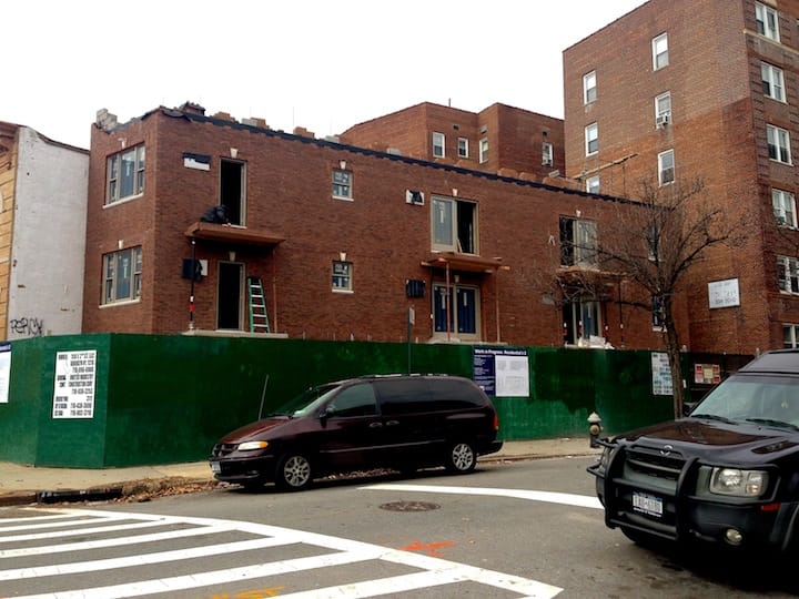 Progress At 150 E 2nd Street Apartment Building