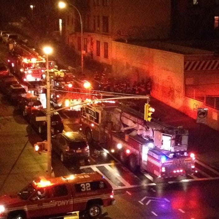 14th Street Donation Bin Goes Up In Flames Sunday Night