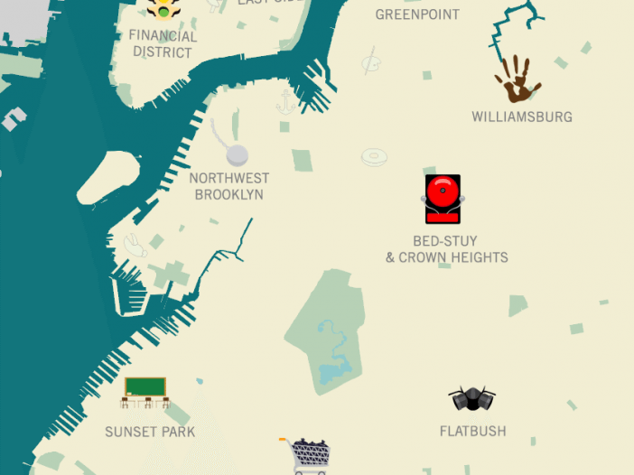 Interactive Map Uses Cute Pictures To Plot 311 Complaints