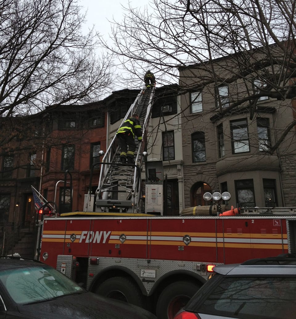 If You Noticed All The Fire Trucks Near PS 321…