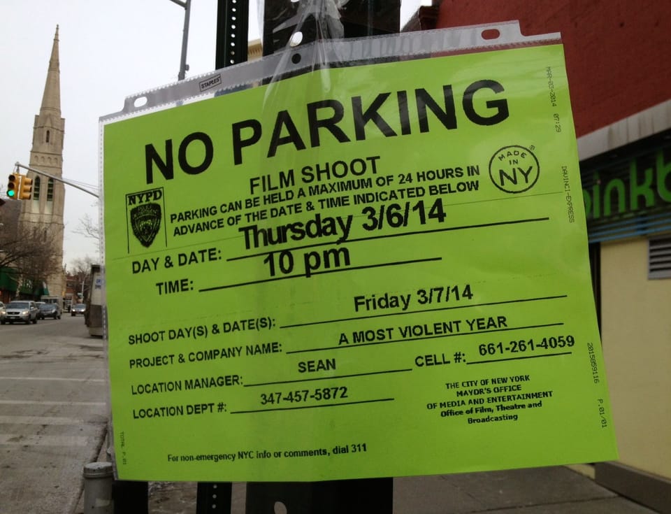 Jessica Chastain’s ‘A Most Violent Year’ To Film On 7th Avenue