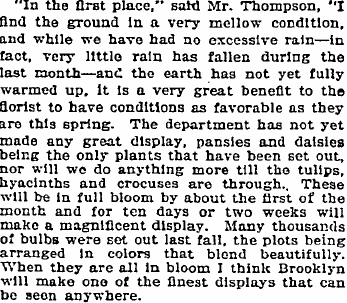 History At Home: Spring In The Brooklyn Daily Eagle