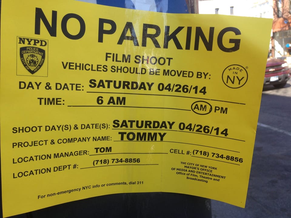 Watch For ‘No Parking’ Signs On 5th Ave Saturday For Photo Shoot