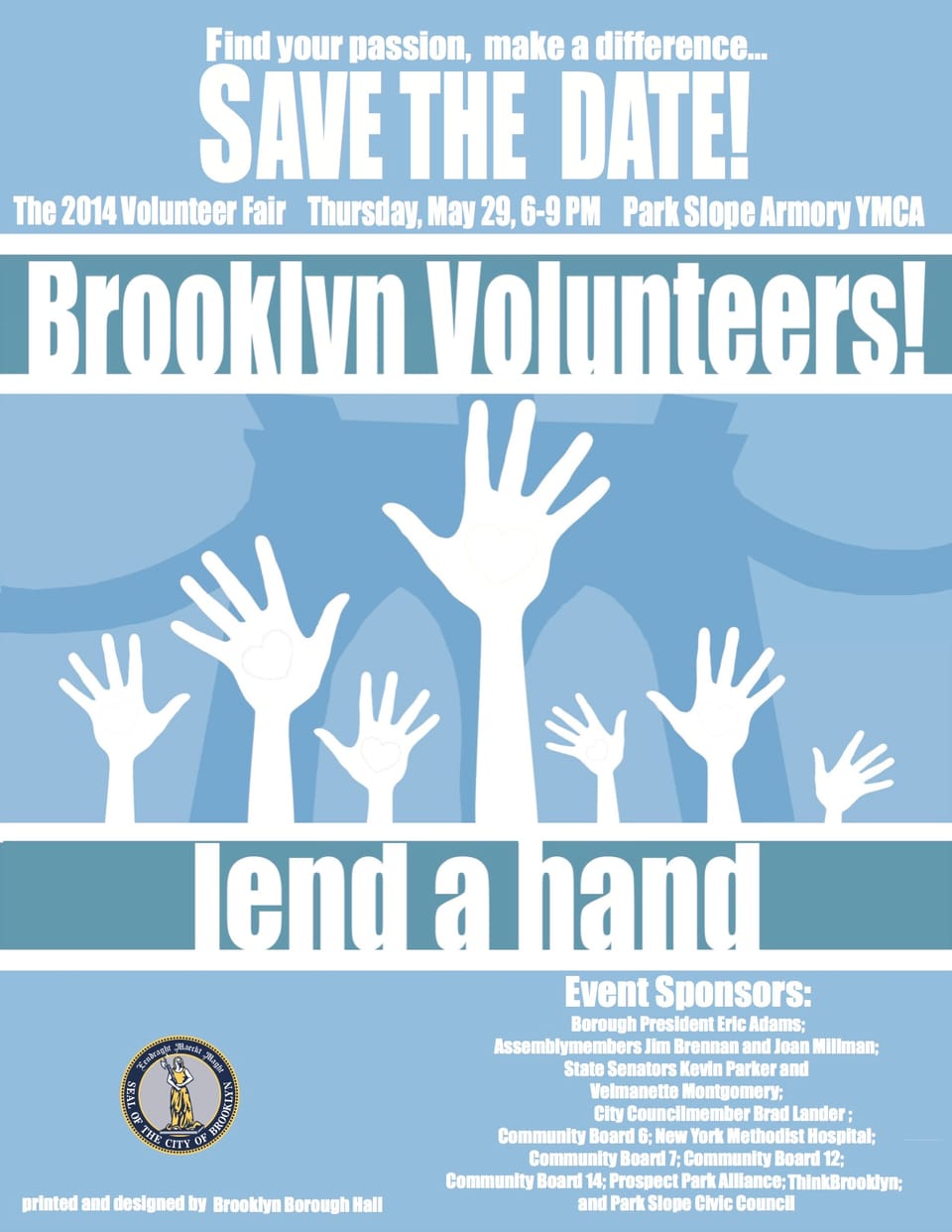 Find Your Passion & Make A Difference At The Brooklyn Volunteer Fair