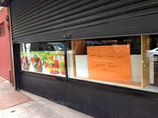 Canvas Cafe & Gallery Closed, Japanese Crepes & Fresh Juices To Replace It