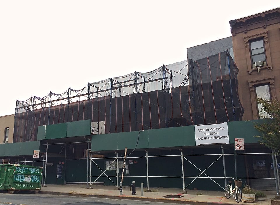 Demolition Underway At 1041-1047 Fulton Street, Now For Sale