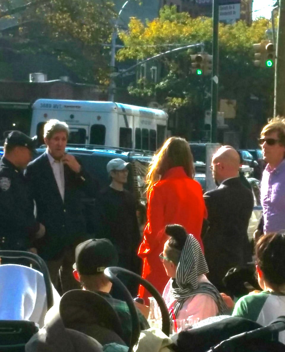 John Kerry’s Fort Greene Afternoon