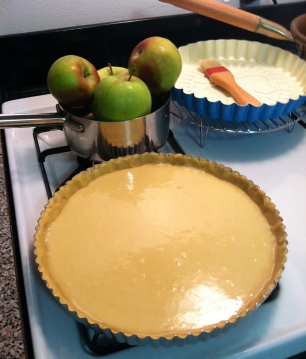 Baking With The Greenmarket: Greg's Aunt's Favorite Almond-Apple Tart