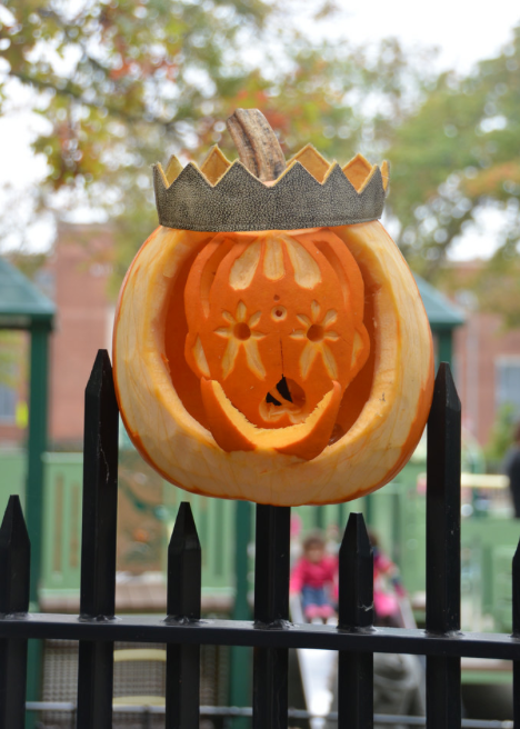 Photo Finish: Playground Pumpkin