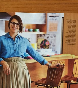 Neighbor Jen Mankins’ Awesome Home & Style Featured In November’s Lucky Magazine