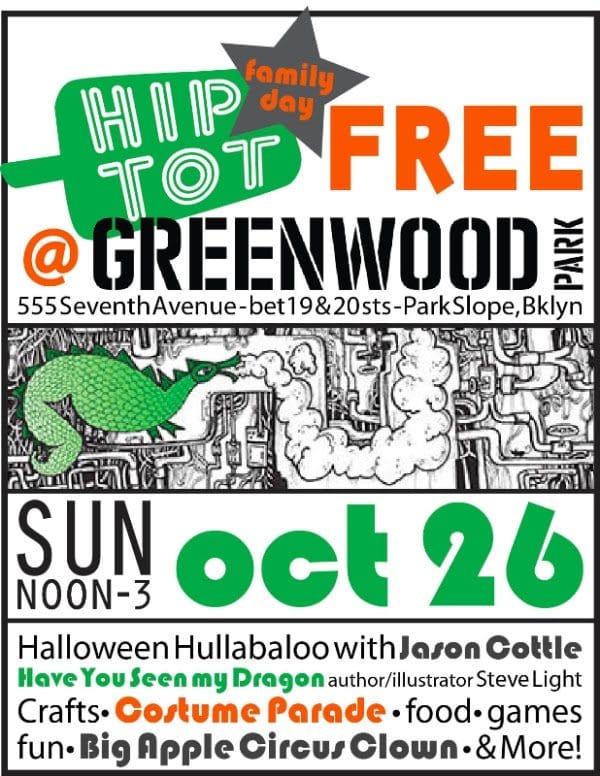 Free Halloween Hullabaloo At Greenwood Park On Sunday