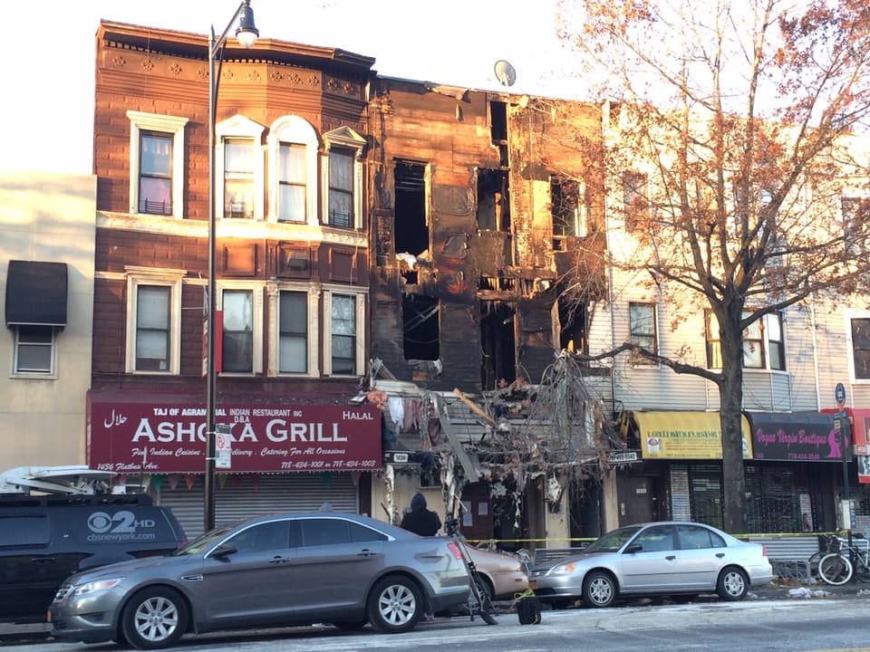 Early Morning Fire At 1434 Flatbush Avenue Kills One Man, Injures 16 People