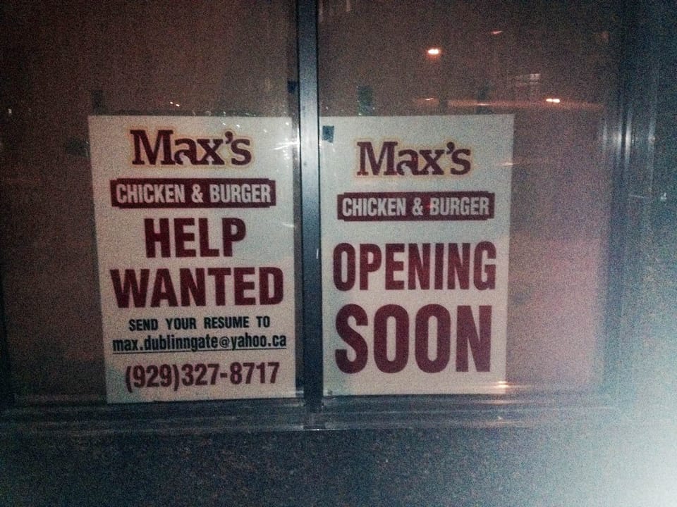 Max’s Chicken & Burger Coming To Former Famous Pita Space At Coney Island Avenue & Newkirk Avenue