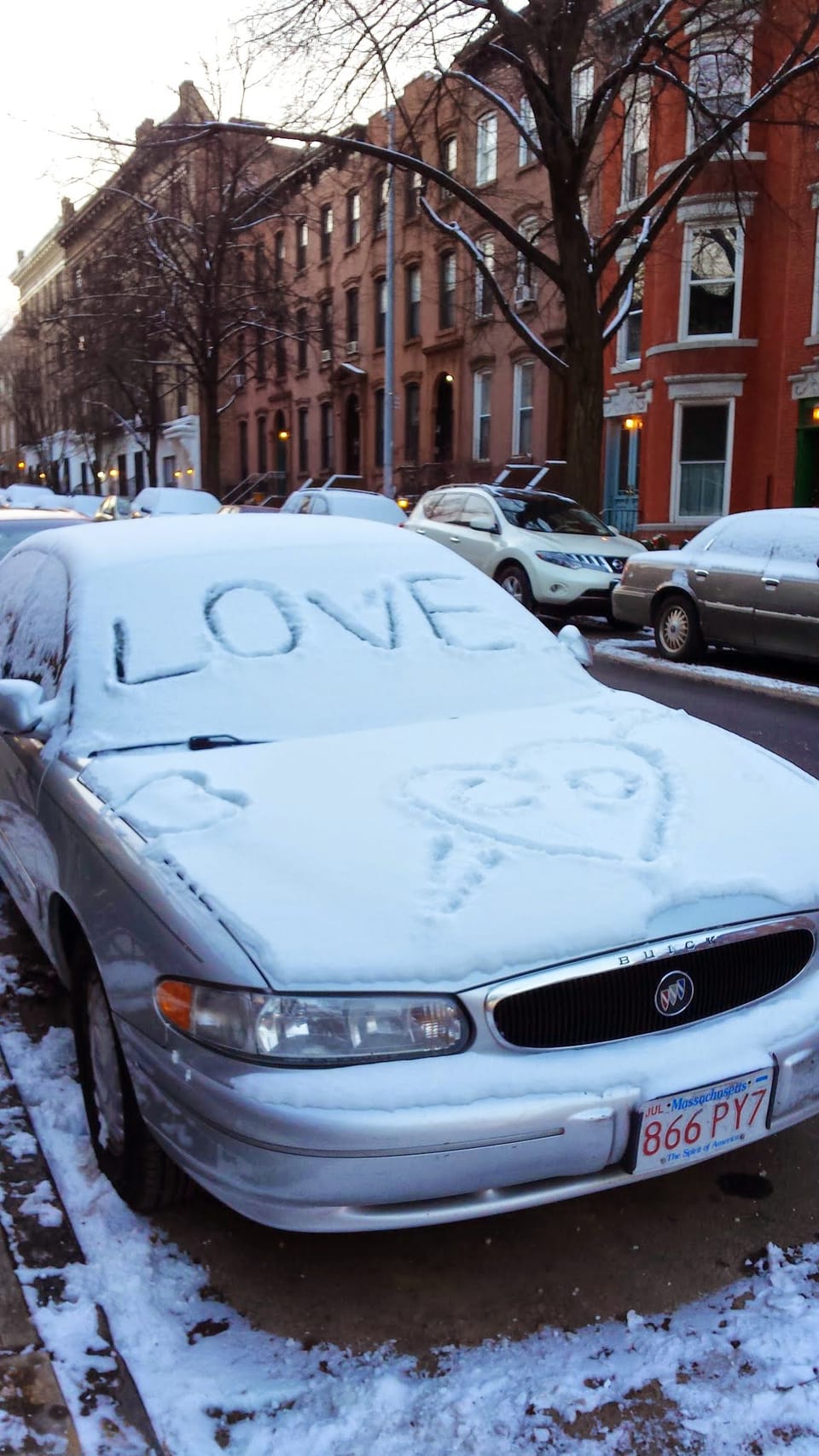 Photo Of The Day: Snow Love