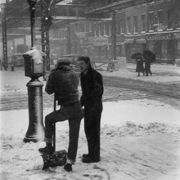 Flashback Friday: Snow On Myrtle And Washington Avenues