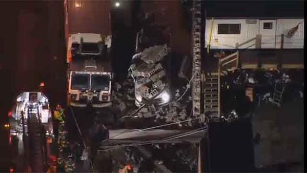 Truck Hits Building On 12th Street