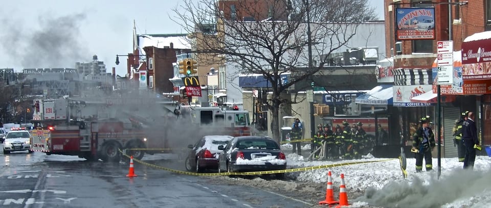 Manhole Fire Disrupts Traffic & Business On 9th Street