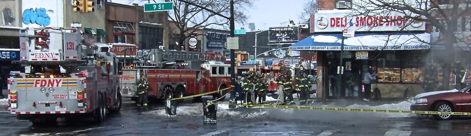 Manhole Fire Disrupts Traffic & Business On 9th Street