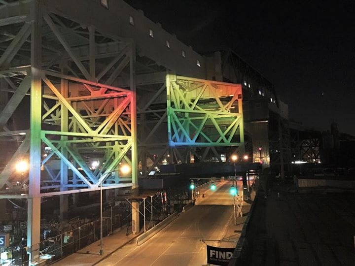 Have You Seen The Light Sculpture On The Smith-9th Street Bridge?