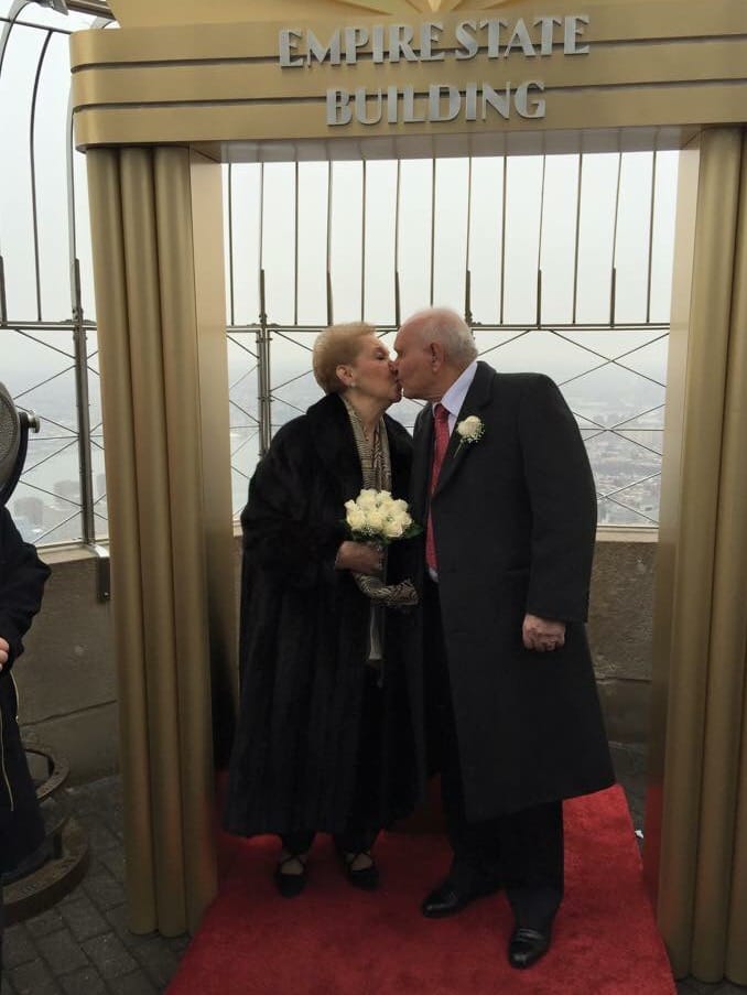 Local Couple, Married 60 Years, Renews Vows On Top Of Empire State Building [Video]