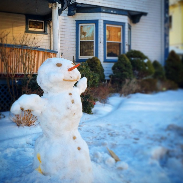 The Happy Snowman