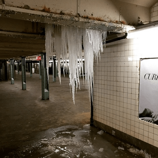 Photo Finish: Subway Stalactites