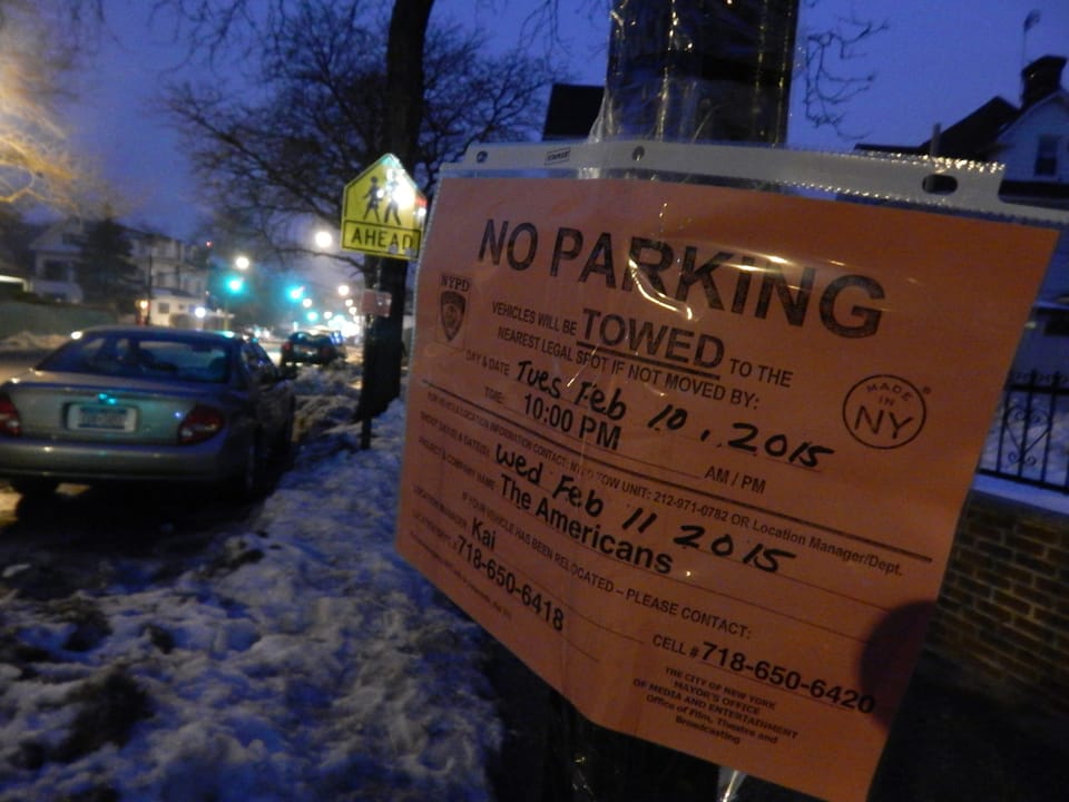 ‘The Americans’ To Film In Our Neighborhood Tomorrow – Move Your Cars By Tonight At 10