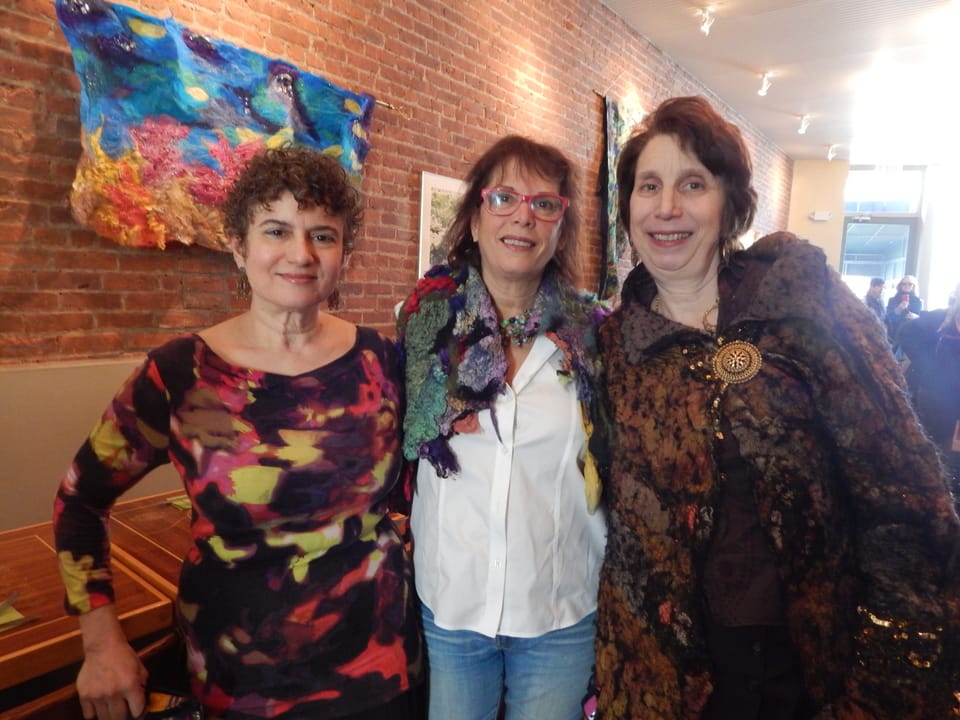 Pastures And Pleasures: Community Celebrates Art Exhibit Opening At Purple Yam