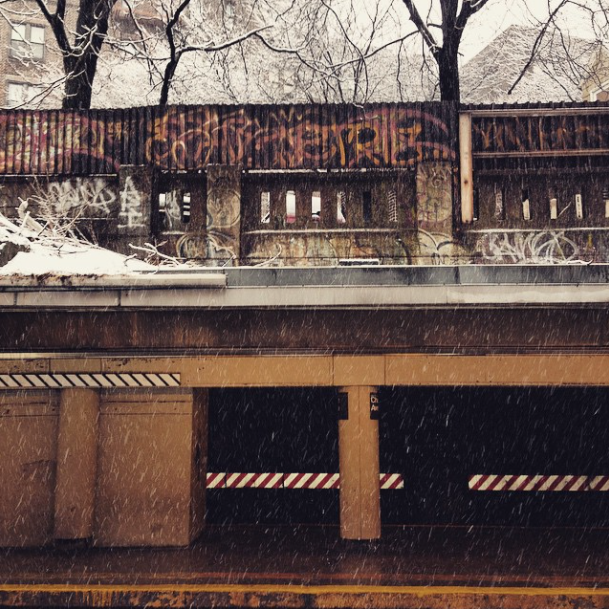 Ditmas Park Subway: End-Of-Week Blues