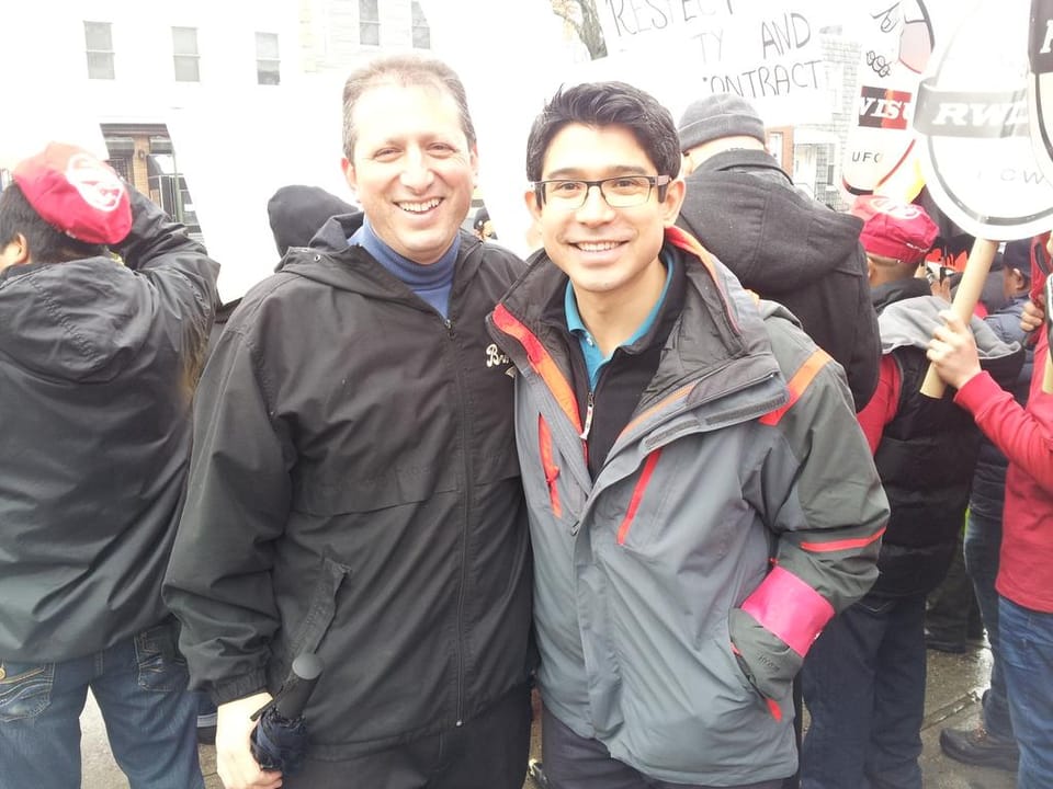 Councilmembers Lander & Menchaca Arrested During Car Wash Workers Protest