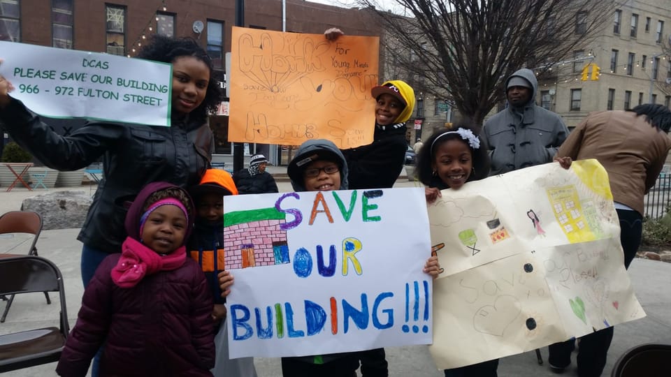 Generations Rally Outside 966 Fulton, Call On City To Renew Lease For Day Care And Senior Center