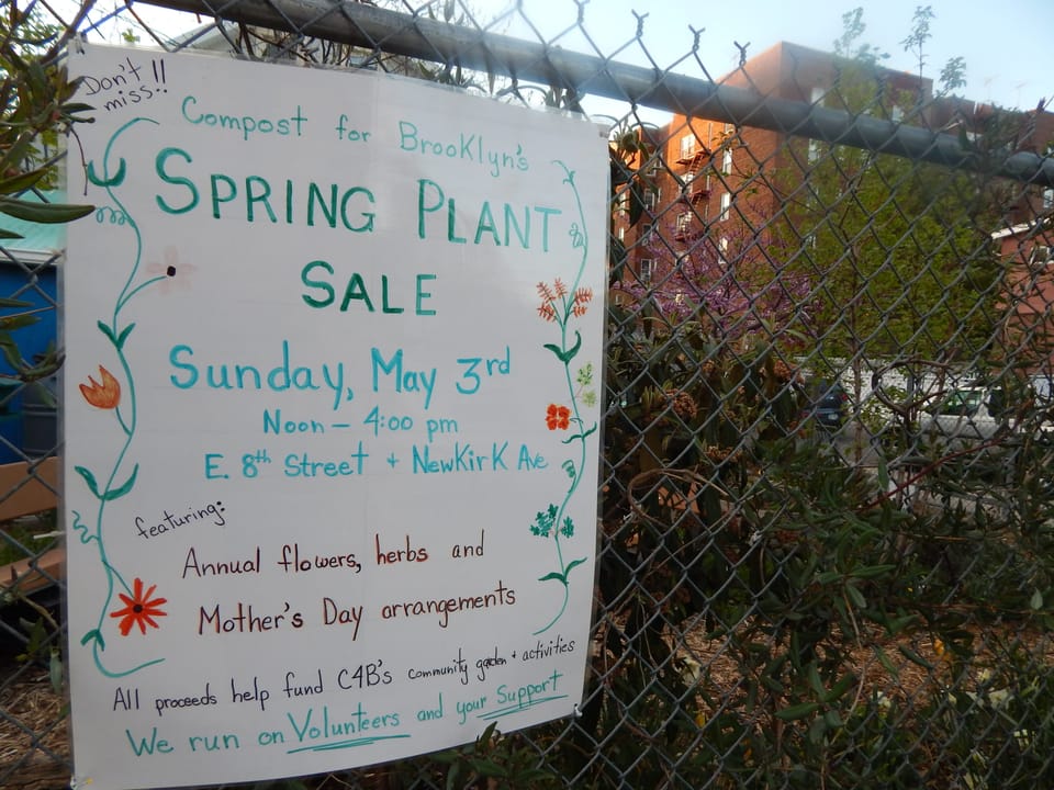 Welcome Spring With Compost For Brooklyn’s Plant Sale, Free Tours & More