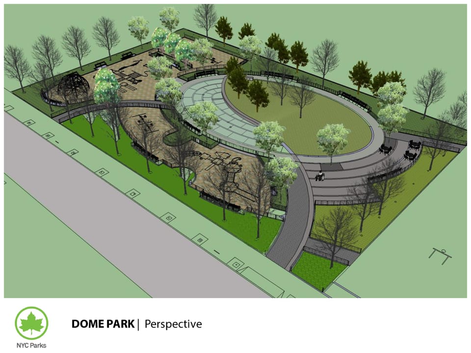 The Dome Playground Closes For $2.75 Million Renovation Project