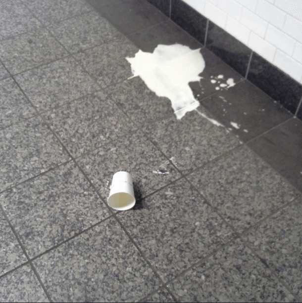 Photo Finish: Spilled Milkshake