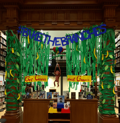 Vote For The Park Slope Library’s Bike The Branches Book Display