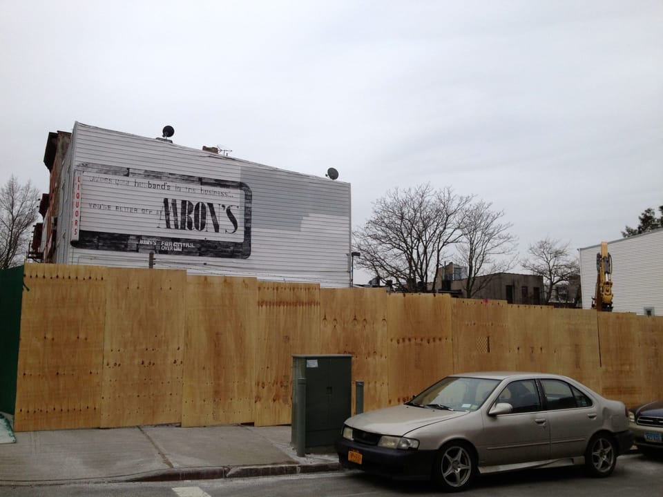 Work Begins At Site Of New Seven-Story Building On 5th Avenue