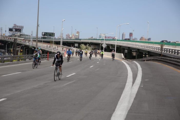 These Streets Will Be Closed Off For Sunday’s Five Boro Bike Tour