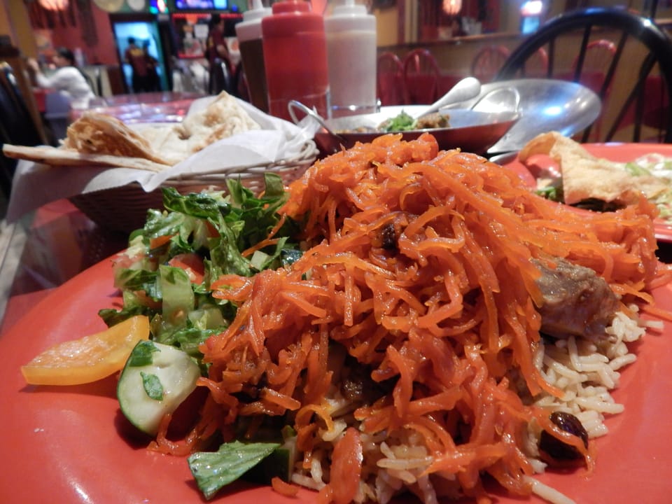 Bite Of The Day: Pumpkin Bolani, Afghani Pulao & Lamb Karahi From Bahar Masala On Coney Island Avenue