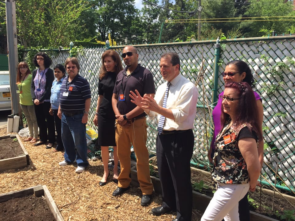 Councilman Brad Lander, Brooklyn Public Library President Linda Johnson Visit Windsor Terrace Library, Urge City To Increase Funding For City Libraries