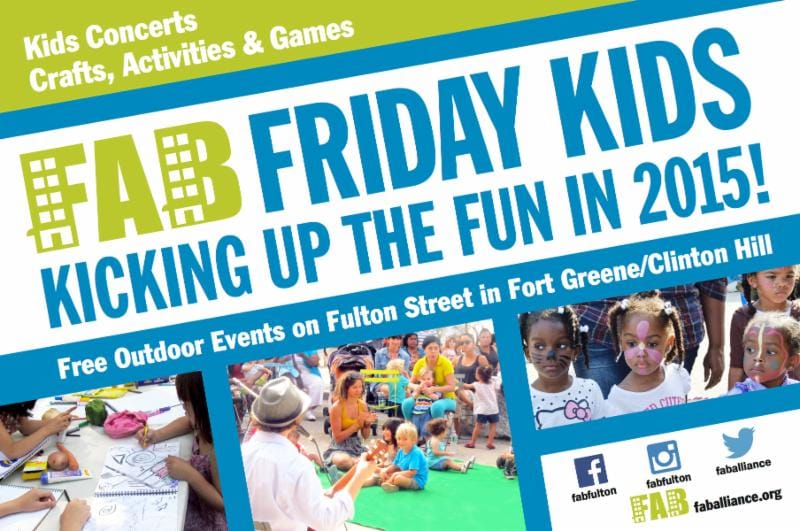 FAB Fridays Return This Week With Kids Activities