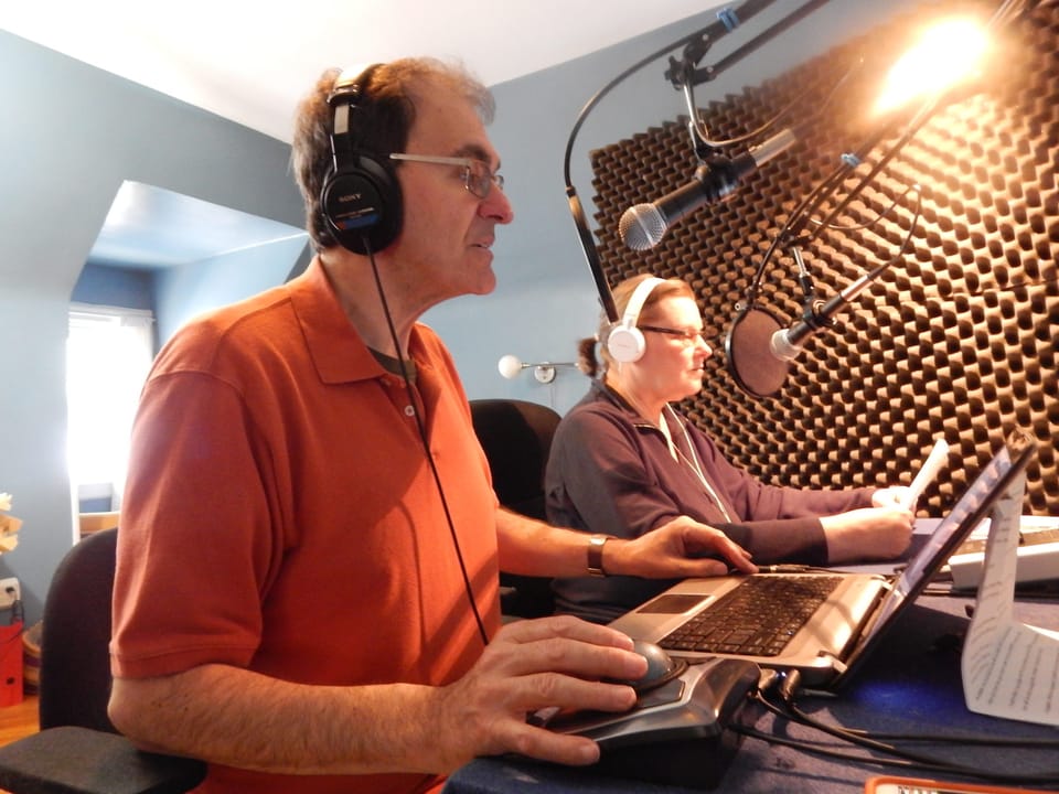 From His Stratford Road Home, Neighbor & CBS News Veteran Gordon Rothman Runs The City’s Only Radio Service For The Blind