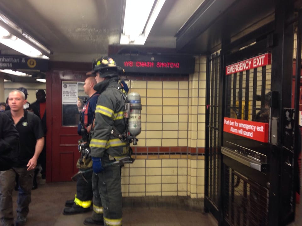 Track Fire At Parkside Subway Station Causes Major Delays For Straphangers