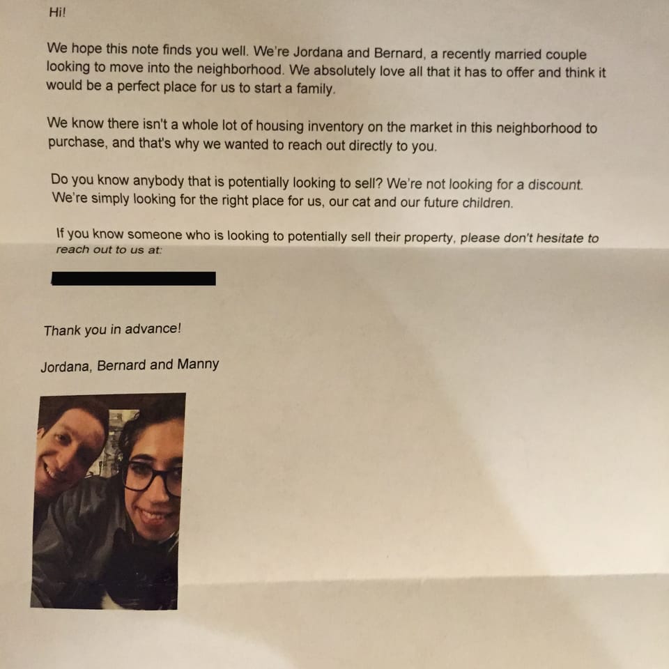 Door-To-Door House Hunting Letters: A New Trend?