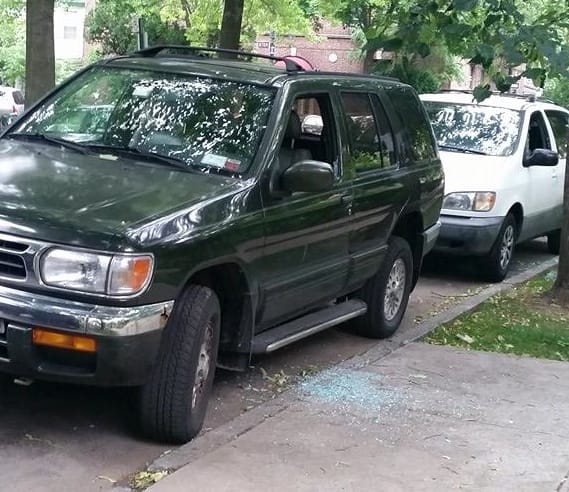 Series Of Car Windows Smashed On E. 18th Street, Between Ditmas & Dorchester