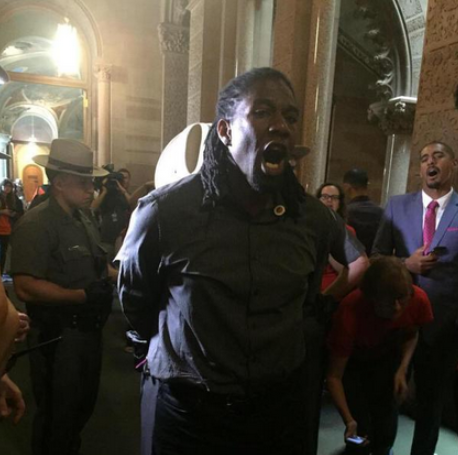 Council Members Jumaane Williams & Laurie Cumbo Arrested At Rent Protest In Albany