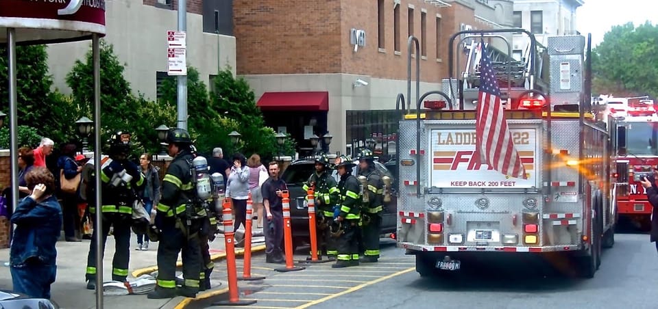 Two-Alarm Fire Extinguished At Methodist Hospital