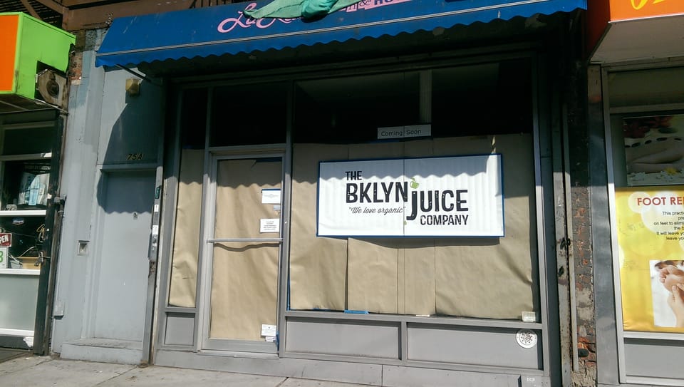 New Juice Bar Coming To 5th Avenue