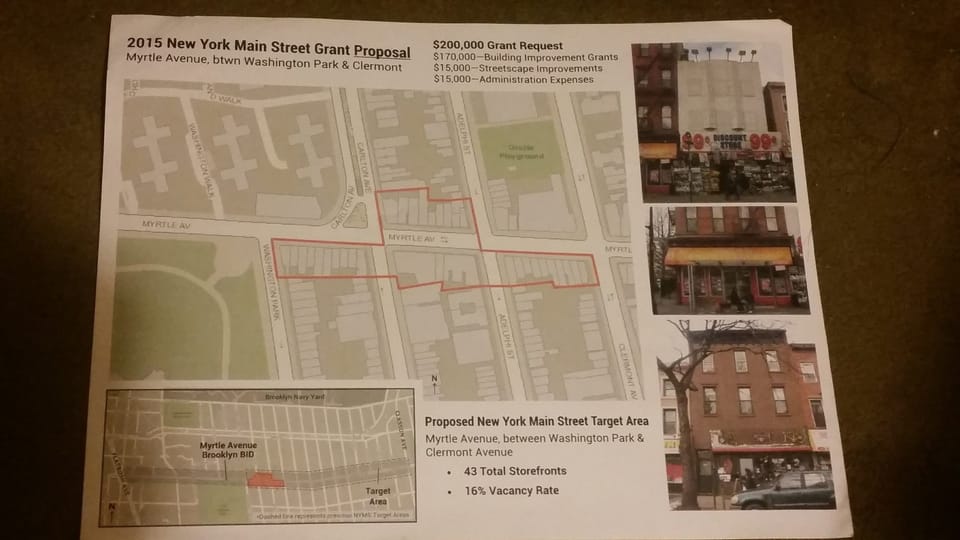 Myrtle Avenue Businesses Seek Grants For Building And Streetscape Improvements