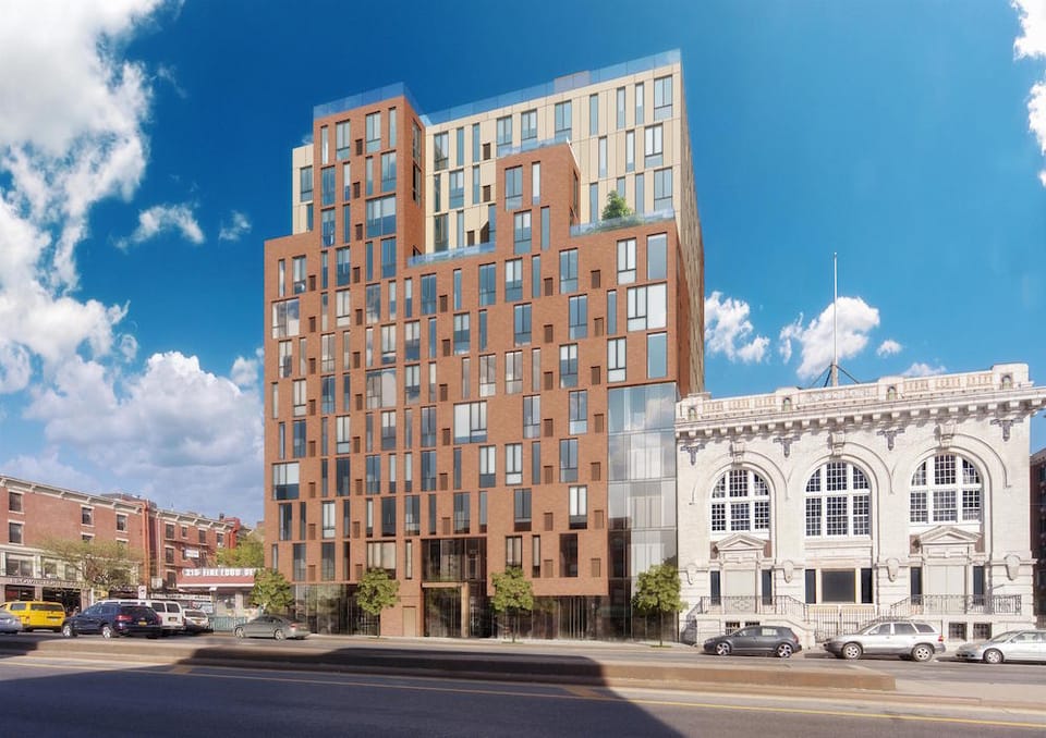 Design For New Apartment Building Next To Brooklyn Lyceum Revealed