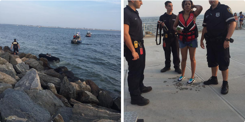 Two Jet Skiers Rescued Off The Shore Of Manhattan Beach